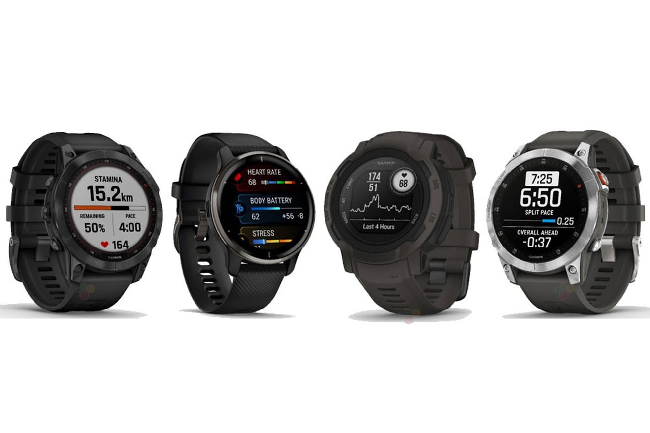 Leaked images show upcoming Garmin Fenix 7 and Venu 2 Plus smartwatches
