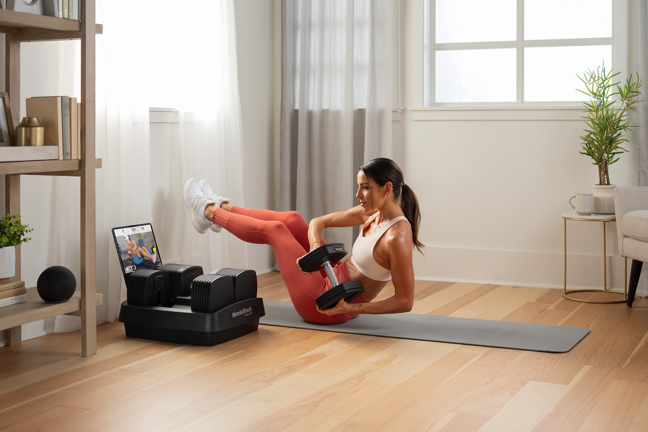 NordicTrack will now let you yell at its smart dumbbells