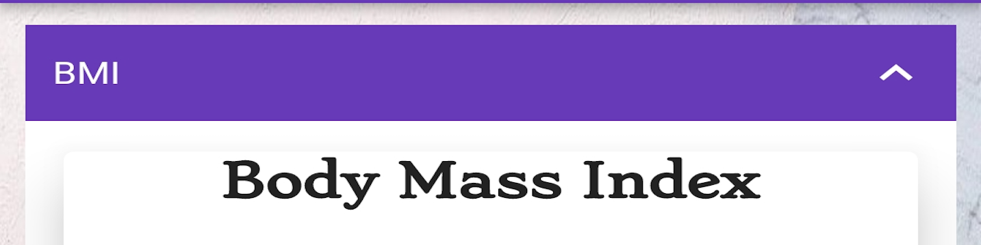 Check your BMI