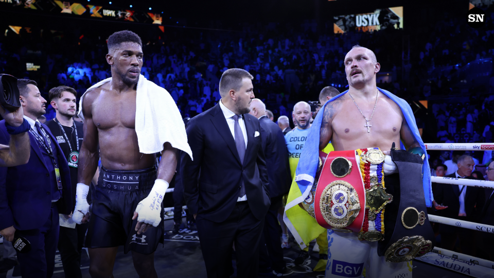 Oleksandr Usyk v Anthony Joshua 2: Ukrainian calls out Tyson Fury after victory 