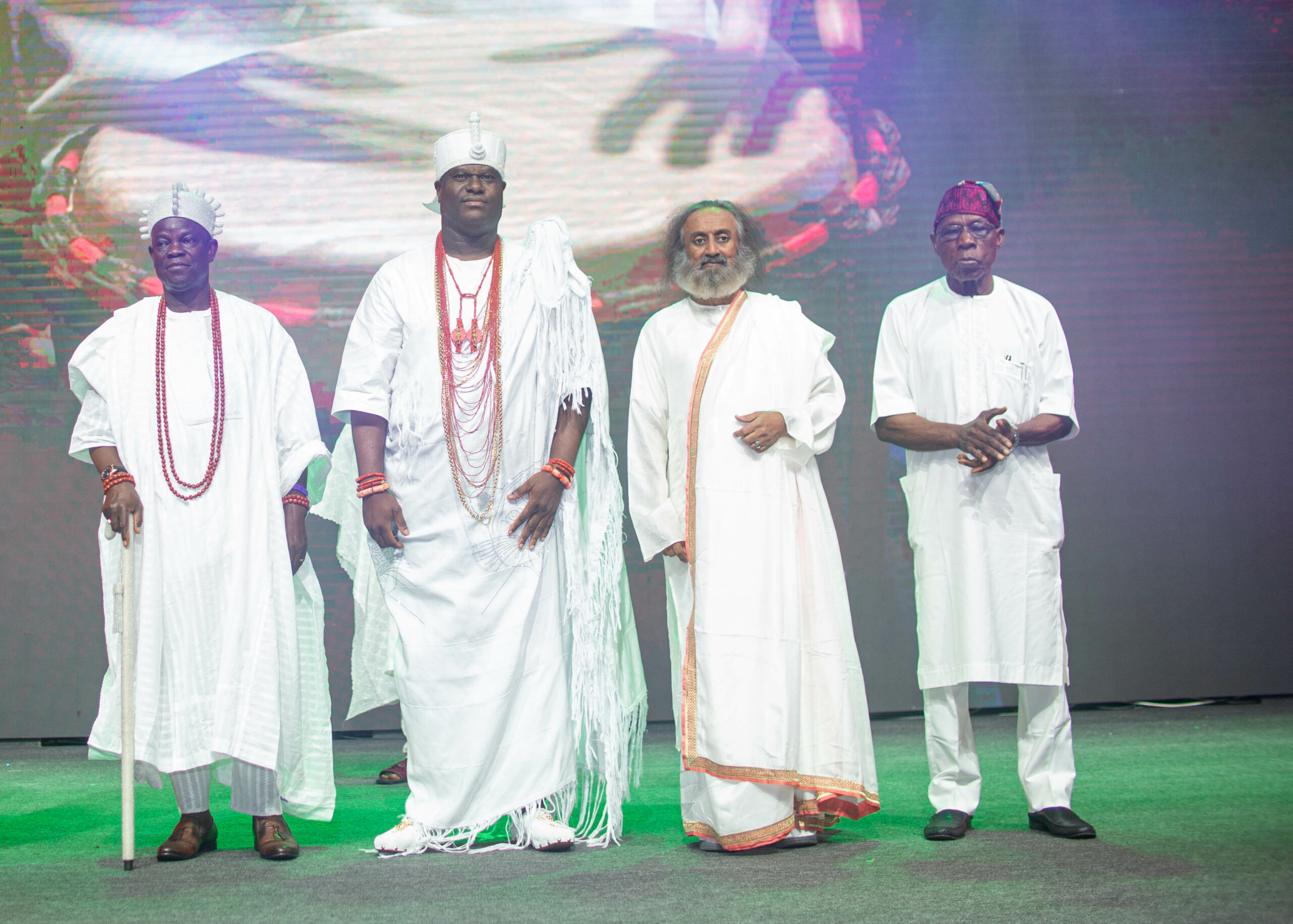 Master of Meditation, Gurudev Sri Sri Ravi Shankar emphasizes Love as the Key to Achieving Peace in Nigeria