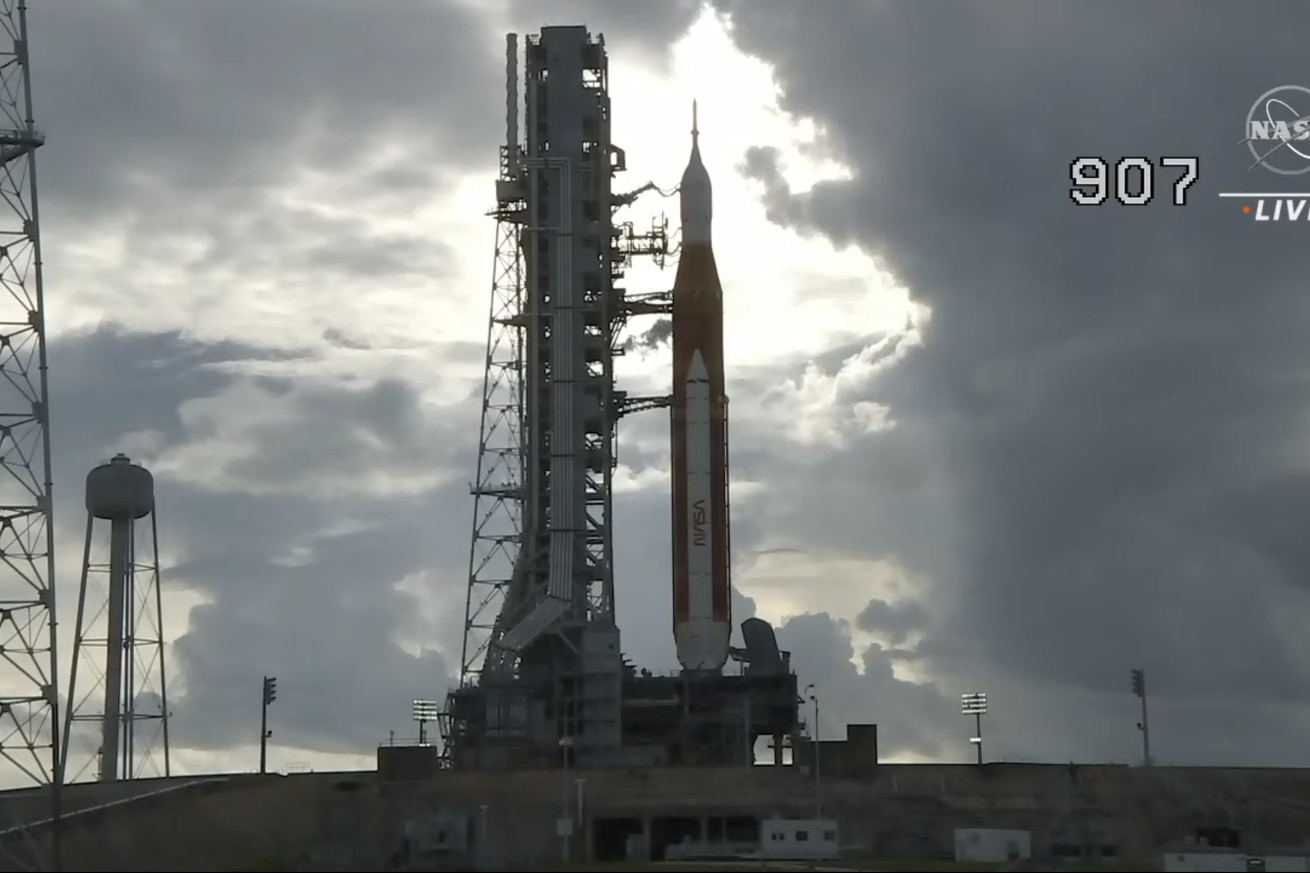 NASA delays launch of its massive SLS rocket amid engine issue