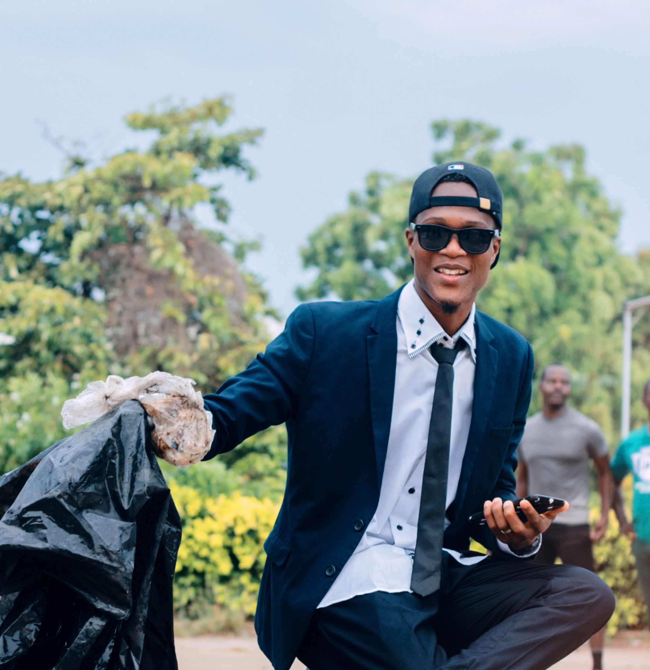 Anas Seko has committed himself to creating a cleaner environment & once clean, he wants it to stay that way 