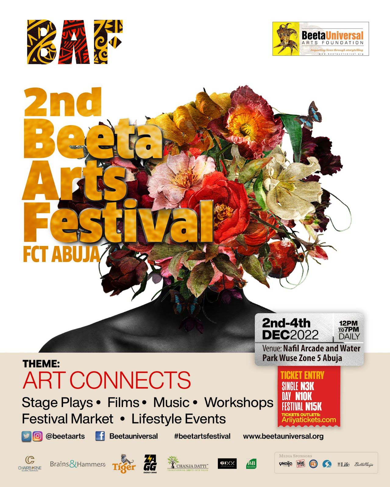 ‘Art Connects’ is the Theme for the 2nd Edition of the BEETA Arts Festival | December 2nd -4th