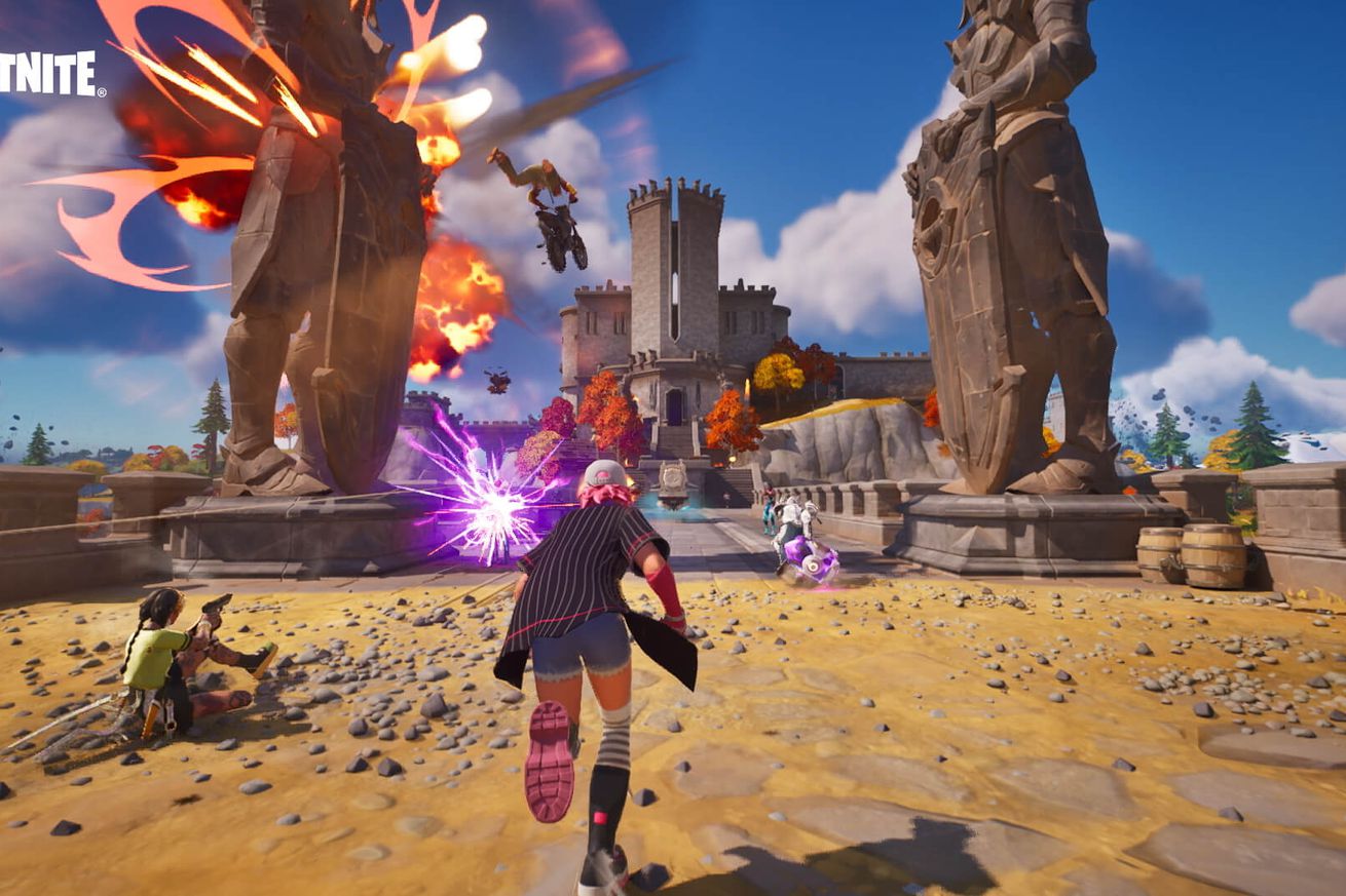 Fortnite: Chapter 4 has a new island, dirt bikes, and Geralt of Rivia