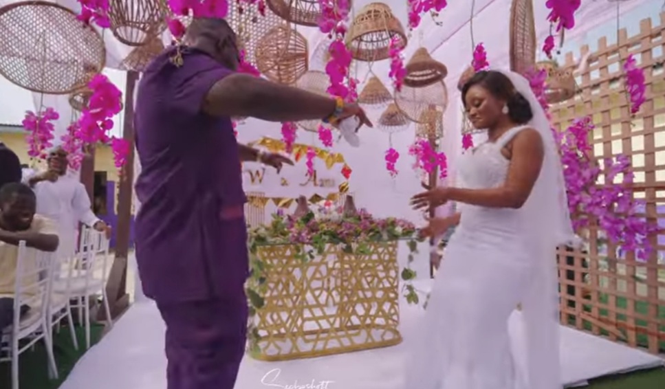 It’s Love in Ghana! Enjoy Adelaide and Wisdom’s White Wedding Video
