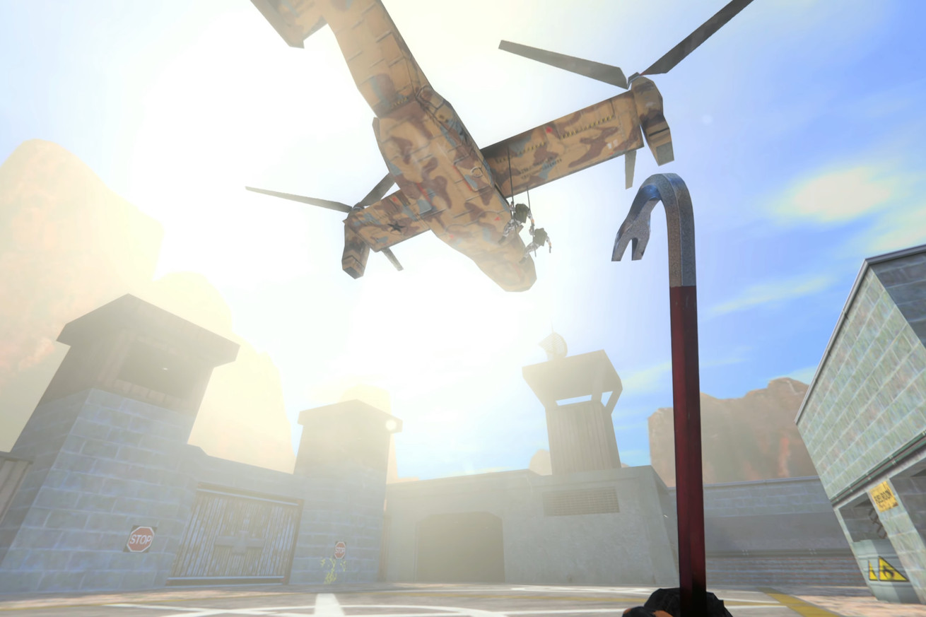 You can now play the original Half-Life with beautiful beams of ray-traced light