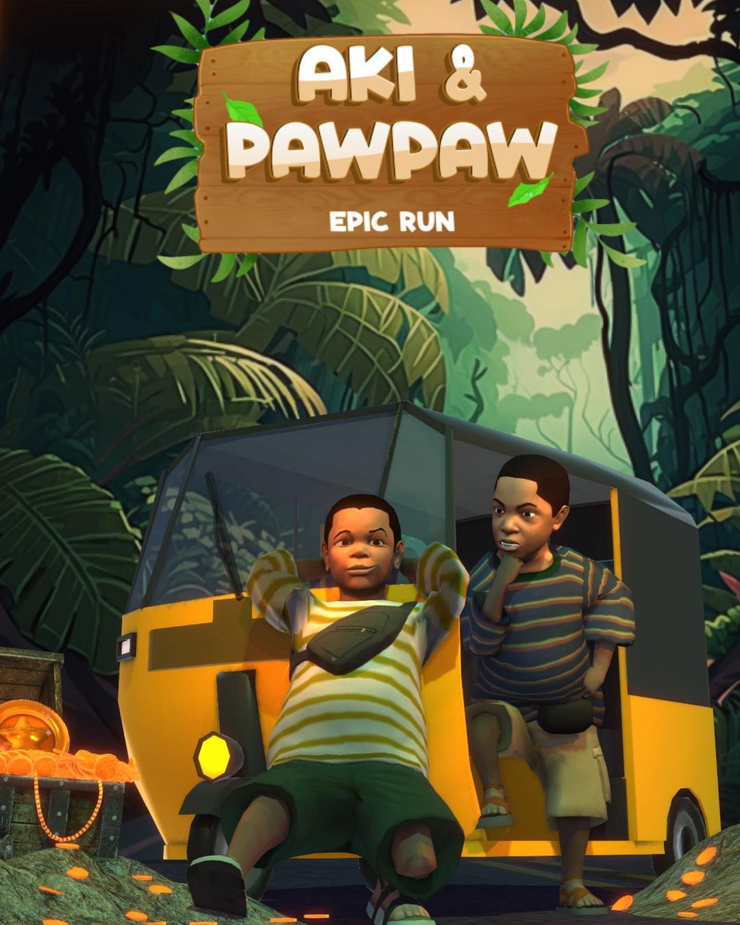 Play Network Launches Nollywood’s First Game App, “Aki & Pawpaw Epic Run” | Check It Out