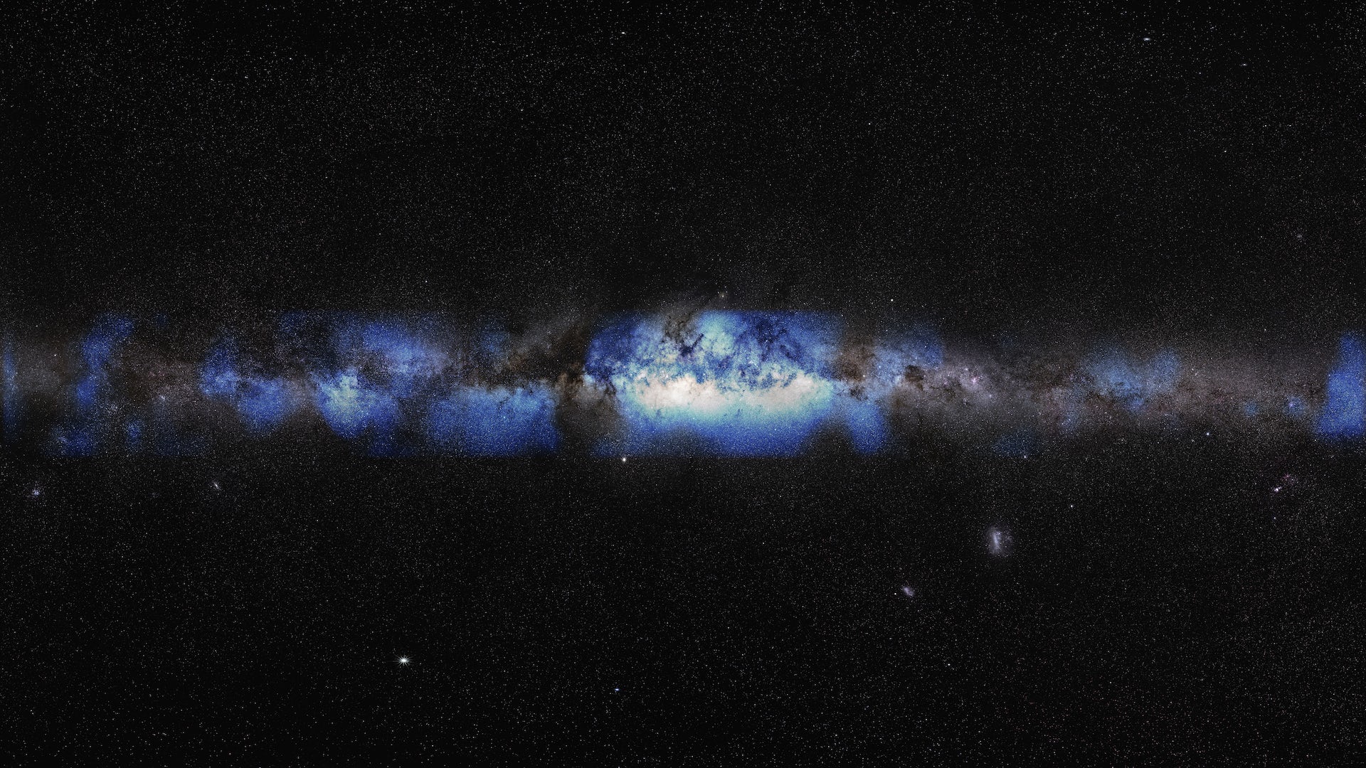 First ever view of the Milky Way seen through the lens of neutrino particles