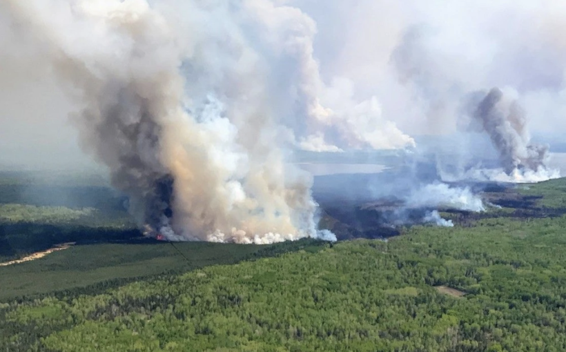 Edmonton wildfire