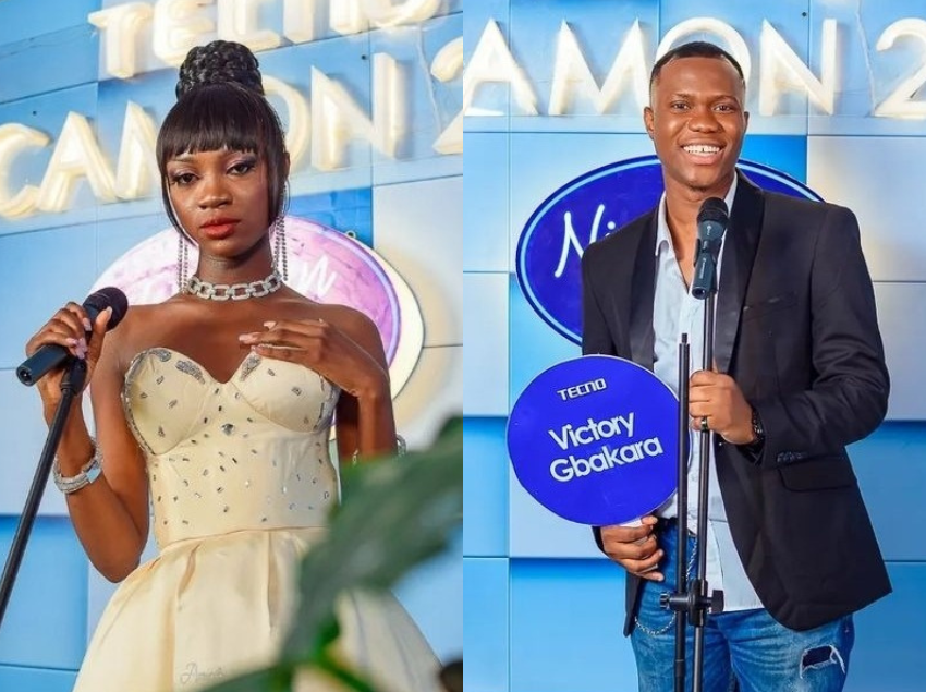 Nigerian Idol: How Precious Mac and Victory Gbakara Proved Their Mettle As Top 2 Finalists