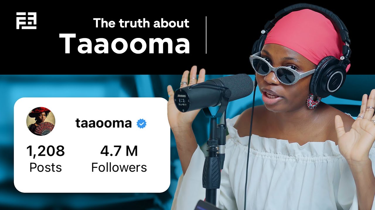 Taaooma talks about Her Journey & How She Expresses Her Creativity in this episode of Fisayo Fosudo’s “The Leaderboard”