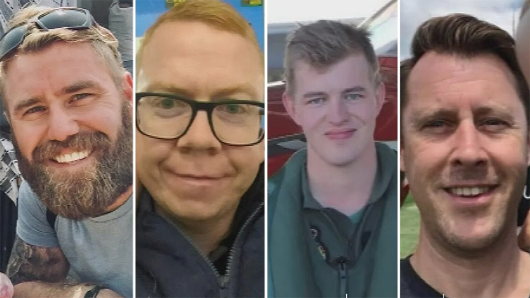 Human remains found in hunt for four men on crashed ADF helicopter