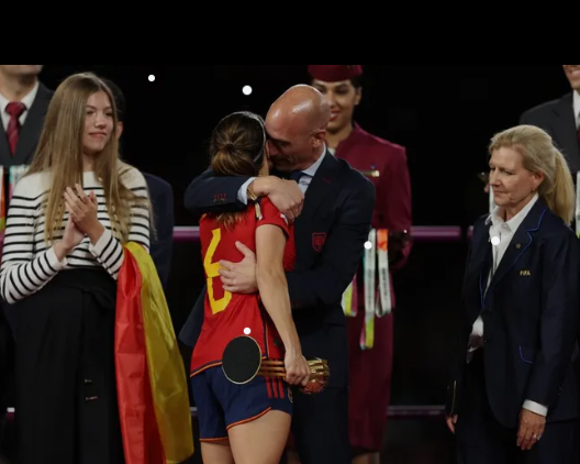 FIFA Opens Case Against Spanish Football President Who Kissed Player on the Lips at Women’s World Cup