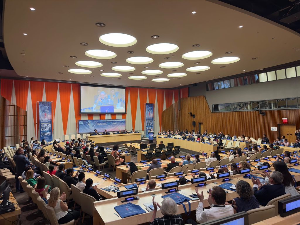 Shanali Abeysinghe Represents Sri Lanka on the World Stage at the 17th International Human Rights Summit in New York City