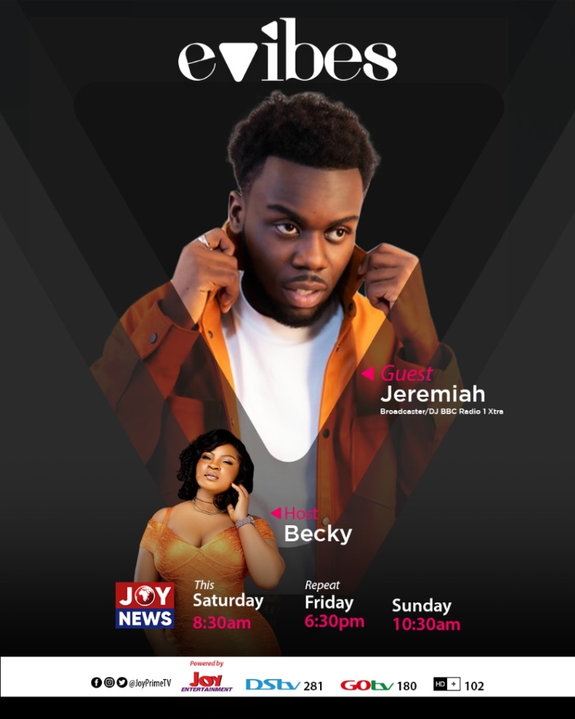 E Vibes to host BBC 1Xtra DJ and broadcaster Jeremiah