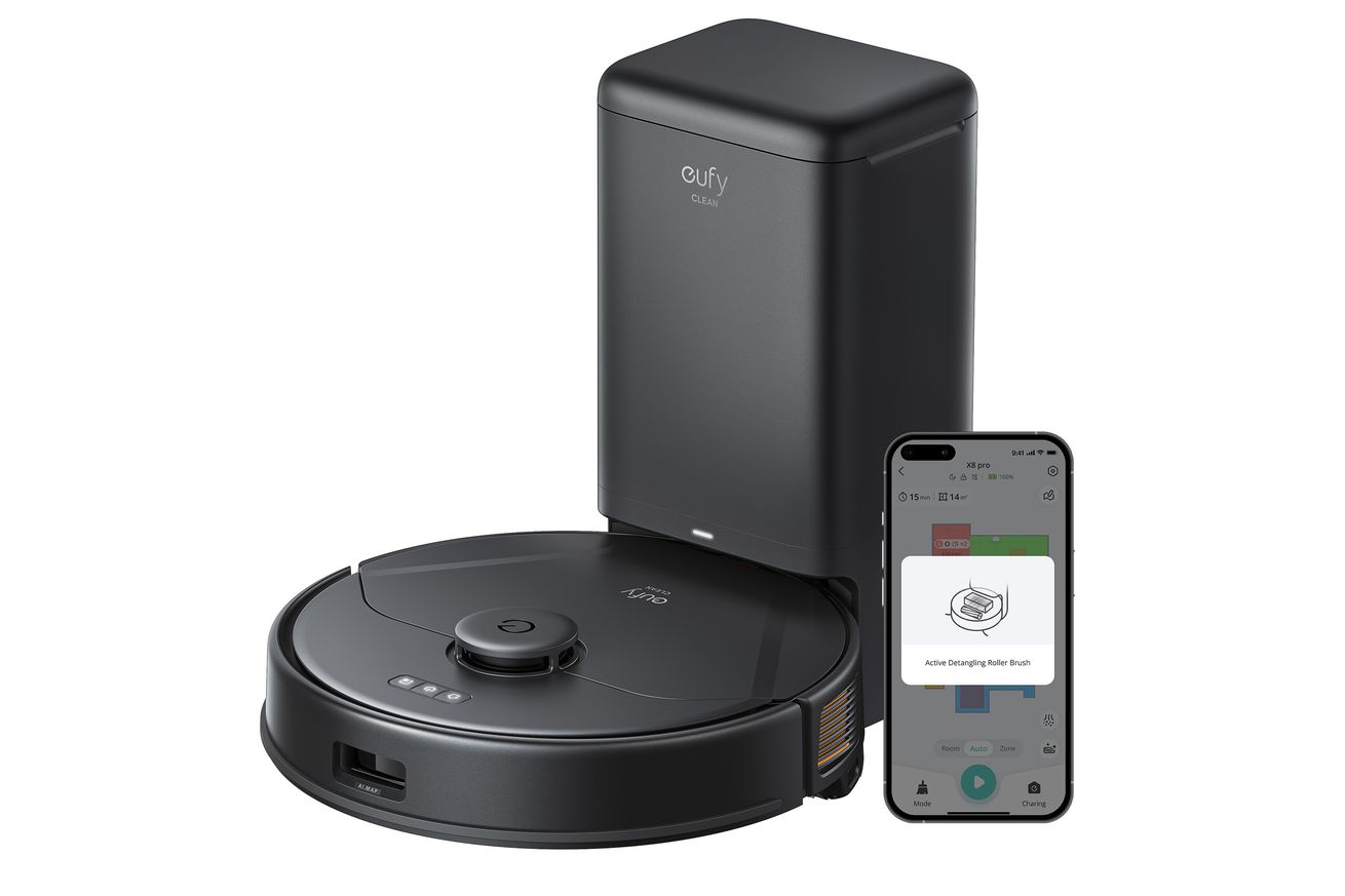 Eufy’s new X8 Pro robot vacuum can detangle hair automatically