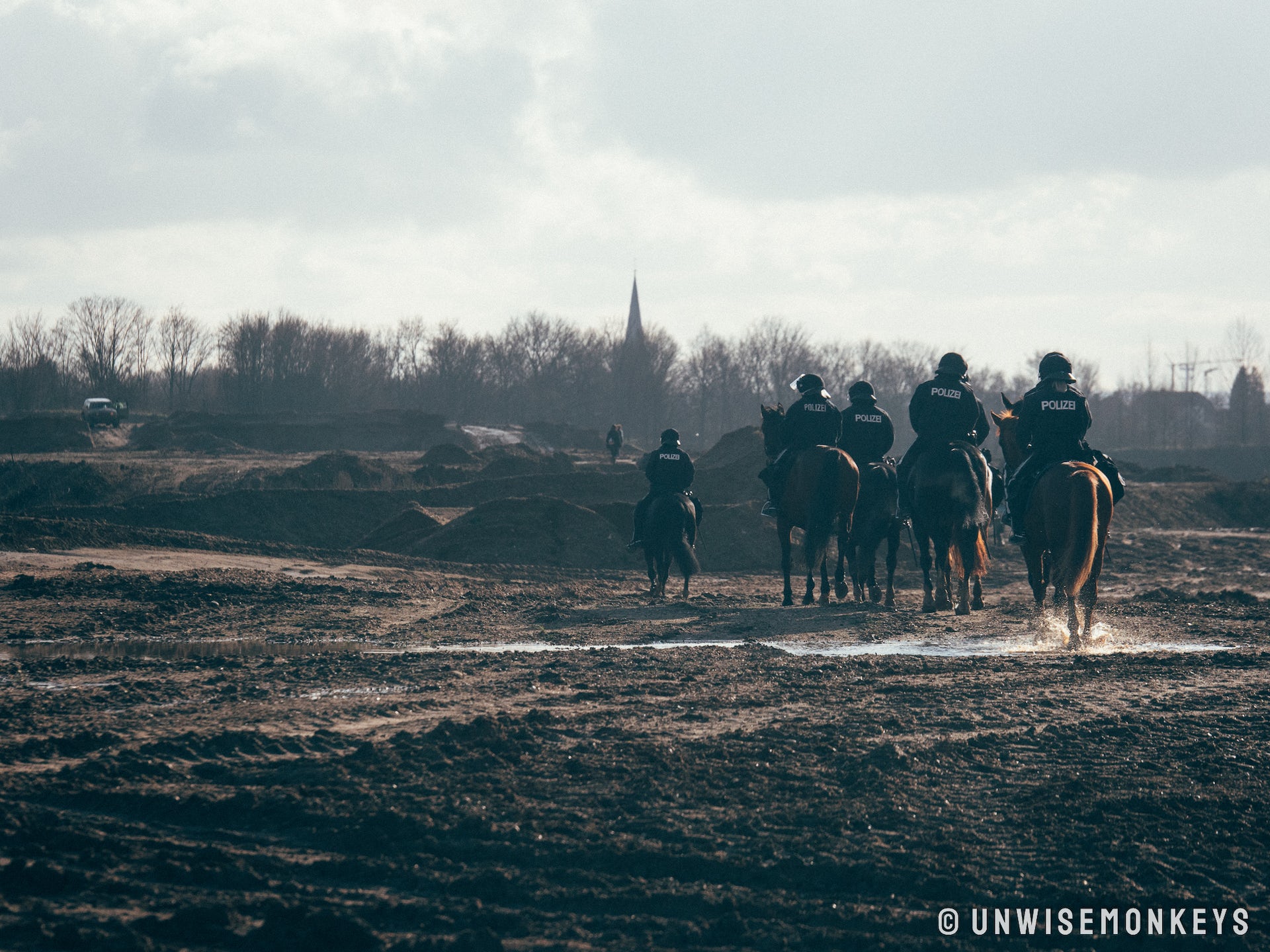 German police have long collaborated with energy giant RWE to enforce ecological catastrophe