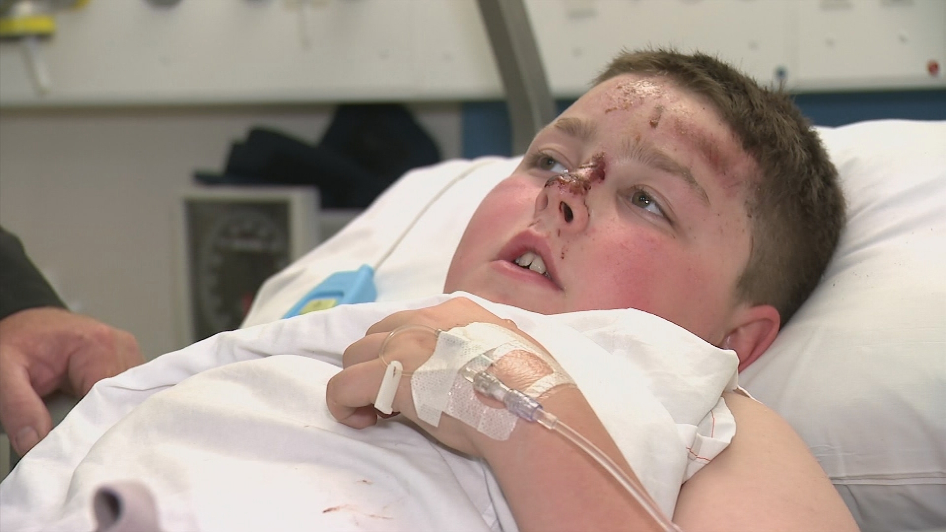 ‘It’s heartbreaking’: Boy flung down busy road in alleged hit and run