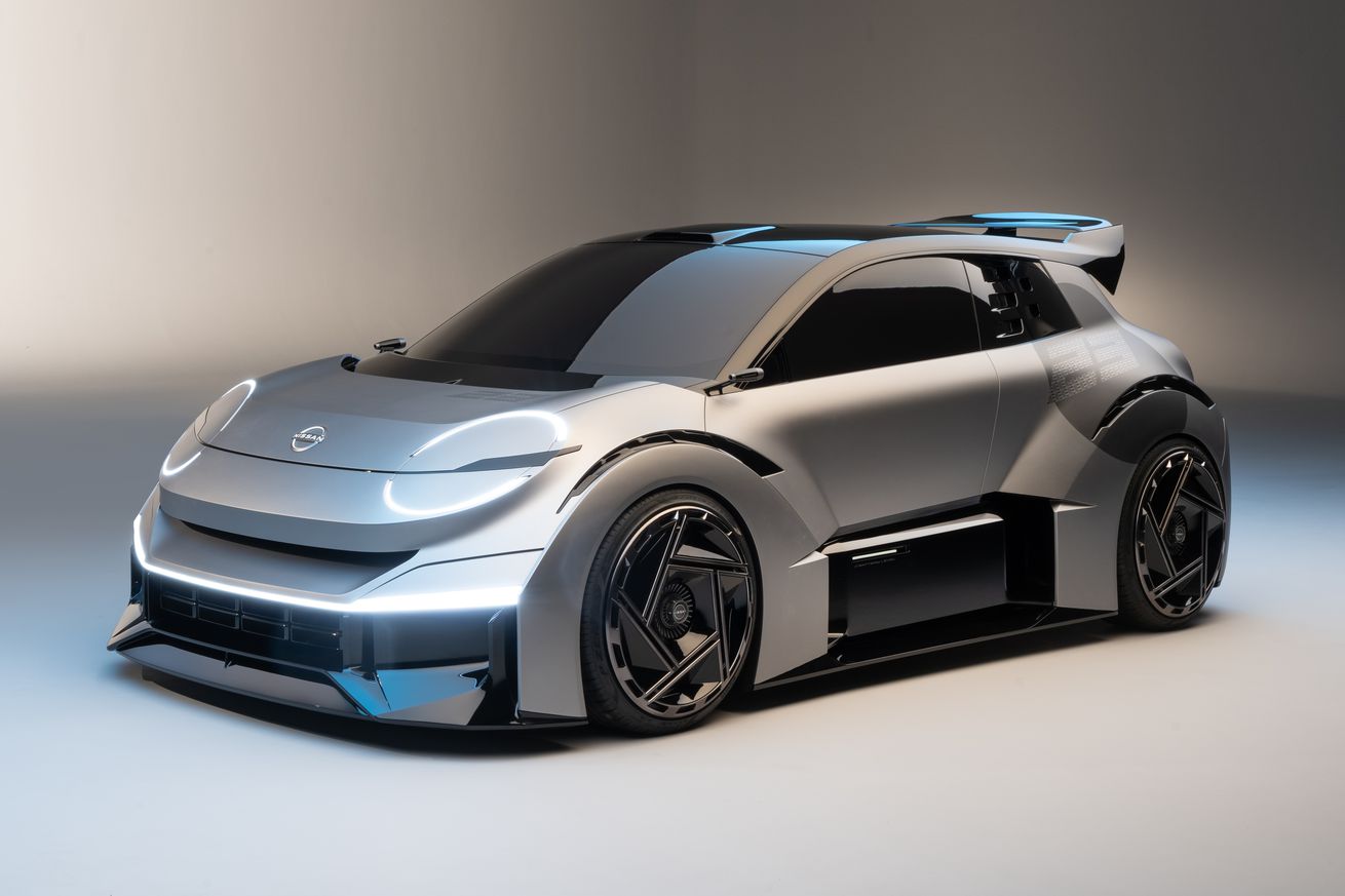 Nissan’s racy new EV concept previews an all-electric future in Europe