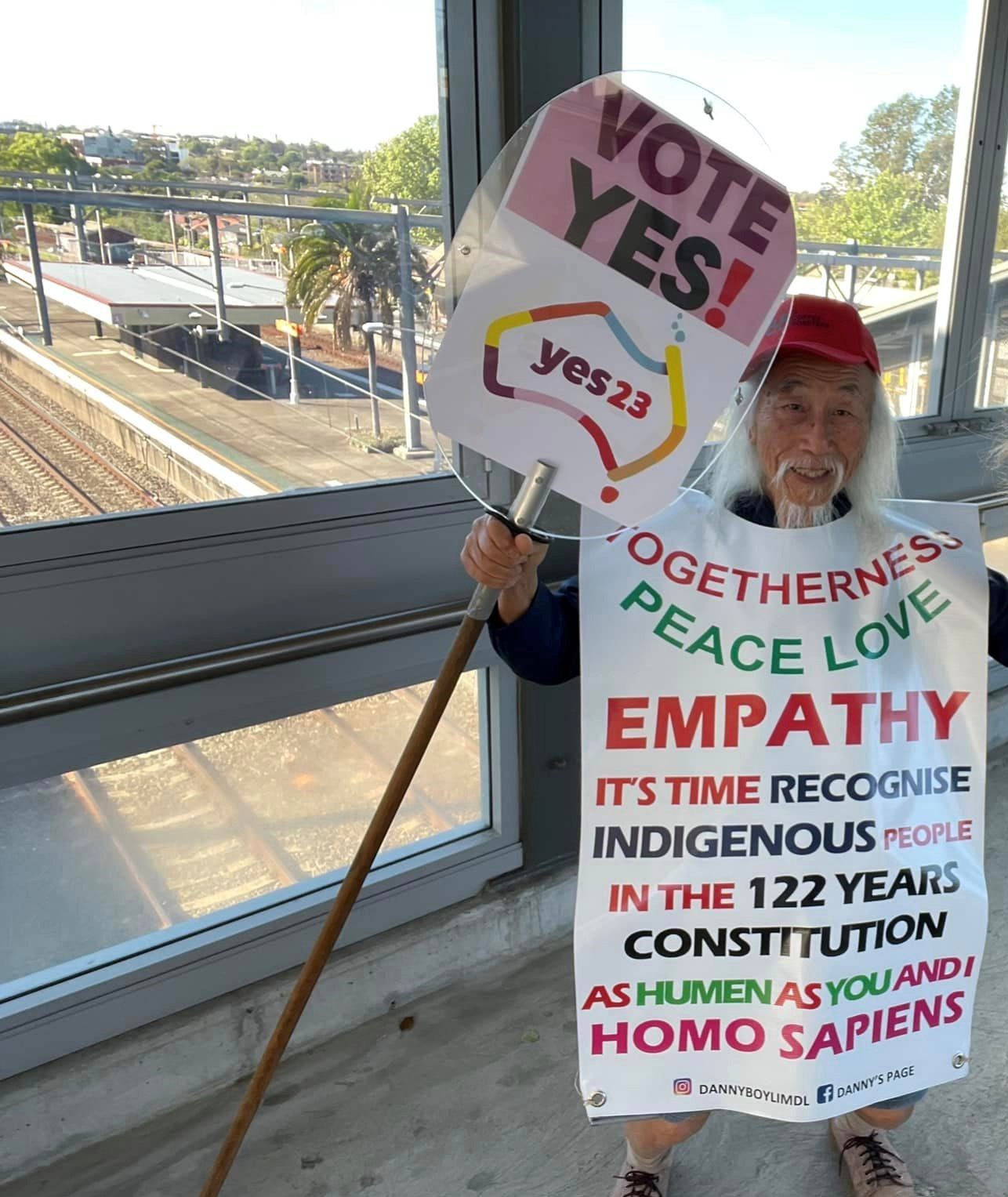 Sydney activist Danny Lim ‘attacked while campaigning for Yes vote’