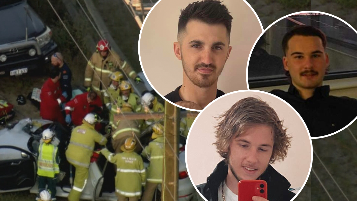 Three young men killed in ‘confronting’ Perth crash