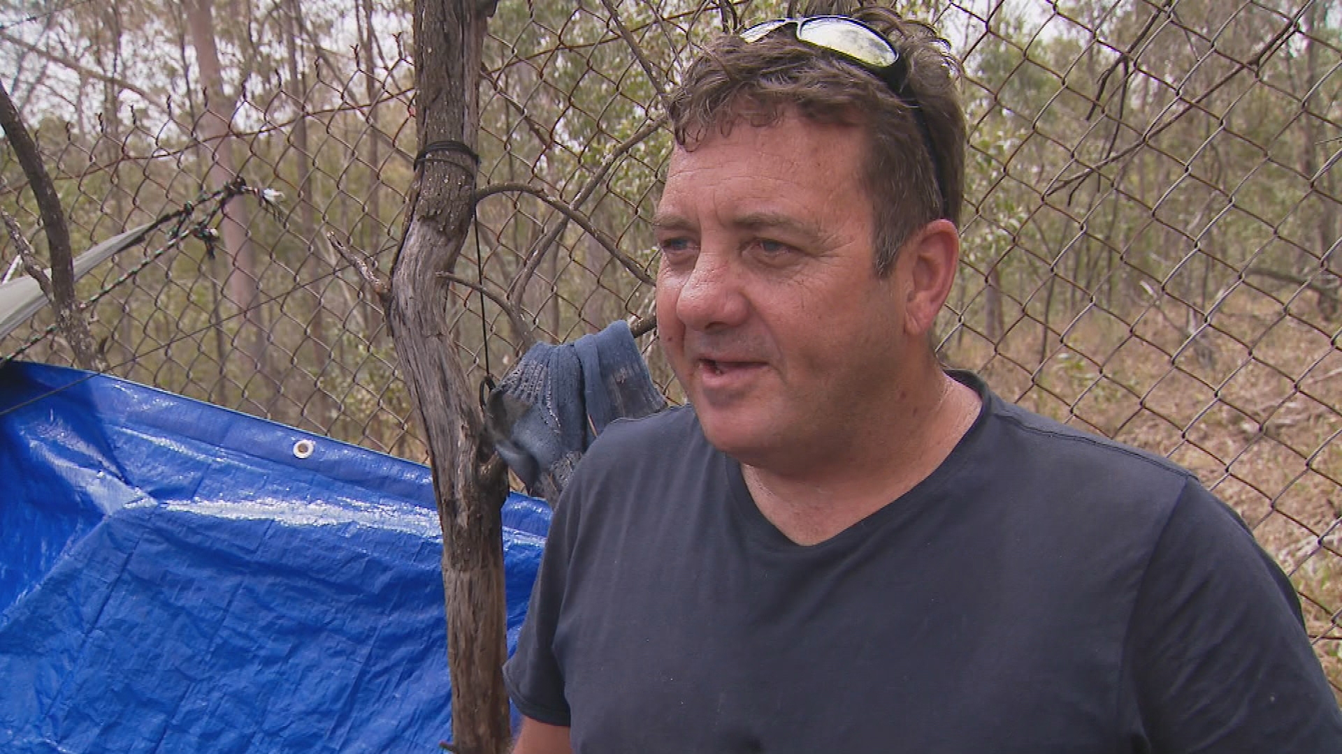 Man living in tent for months amid worsening rental crisis