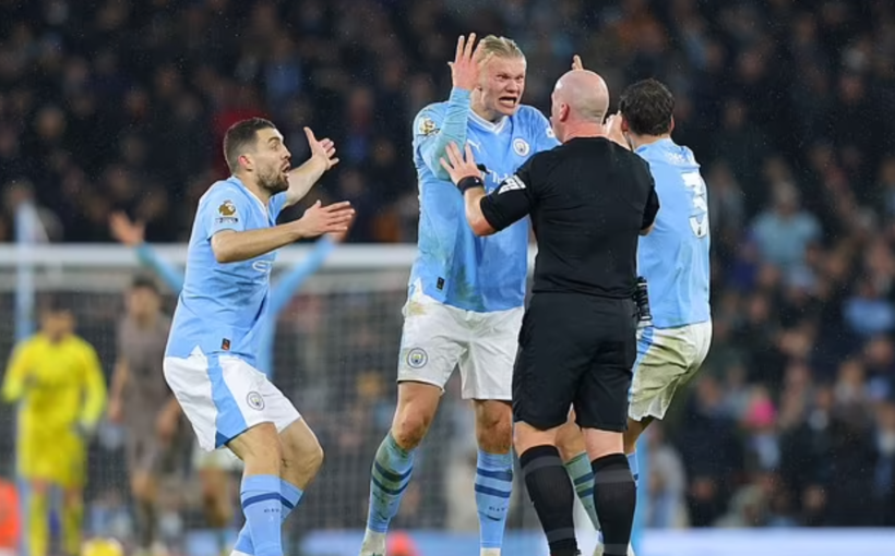 English FA Charge Manchester City For Failing To Control Their Players