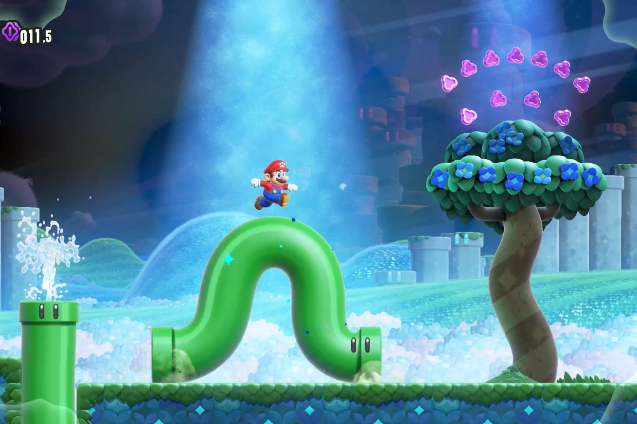 Finishing every part of Mario Wonder is no peach