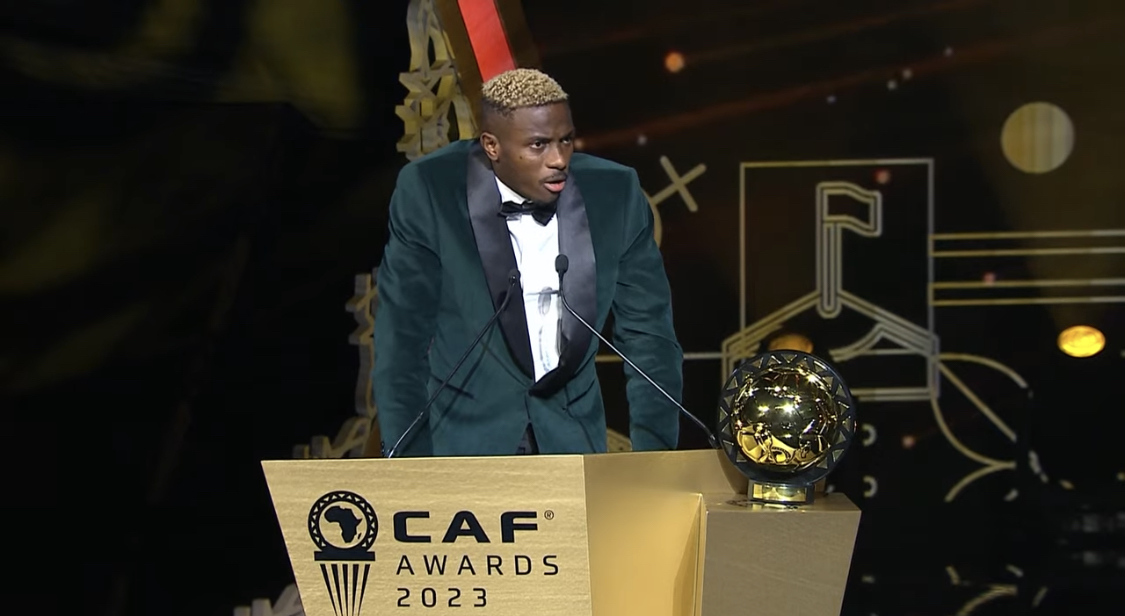 Victor Osimhen Wins CAF 2023 Men’s Player Of The Year Award - Mingooland