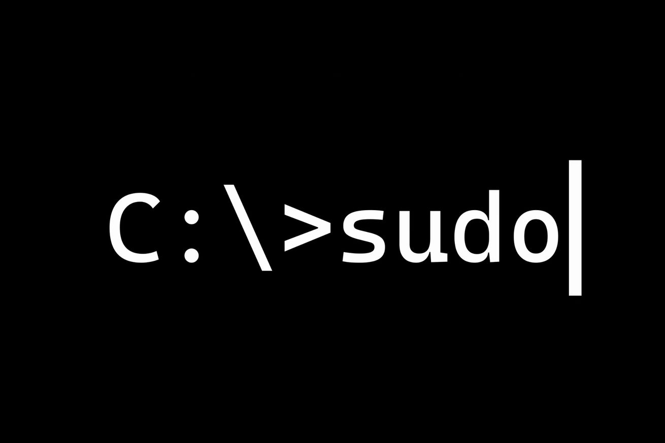 Microsoft is bringing Linux’s sudo command to Windows 11