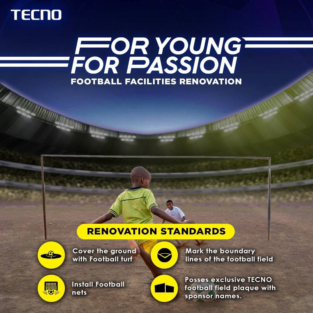 Pitch Perfect: TECNO’s Bold Vision Unveiled – A New Era for Nigerian Football Fields