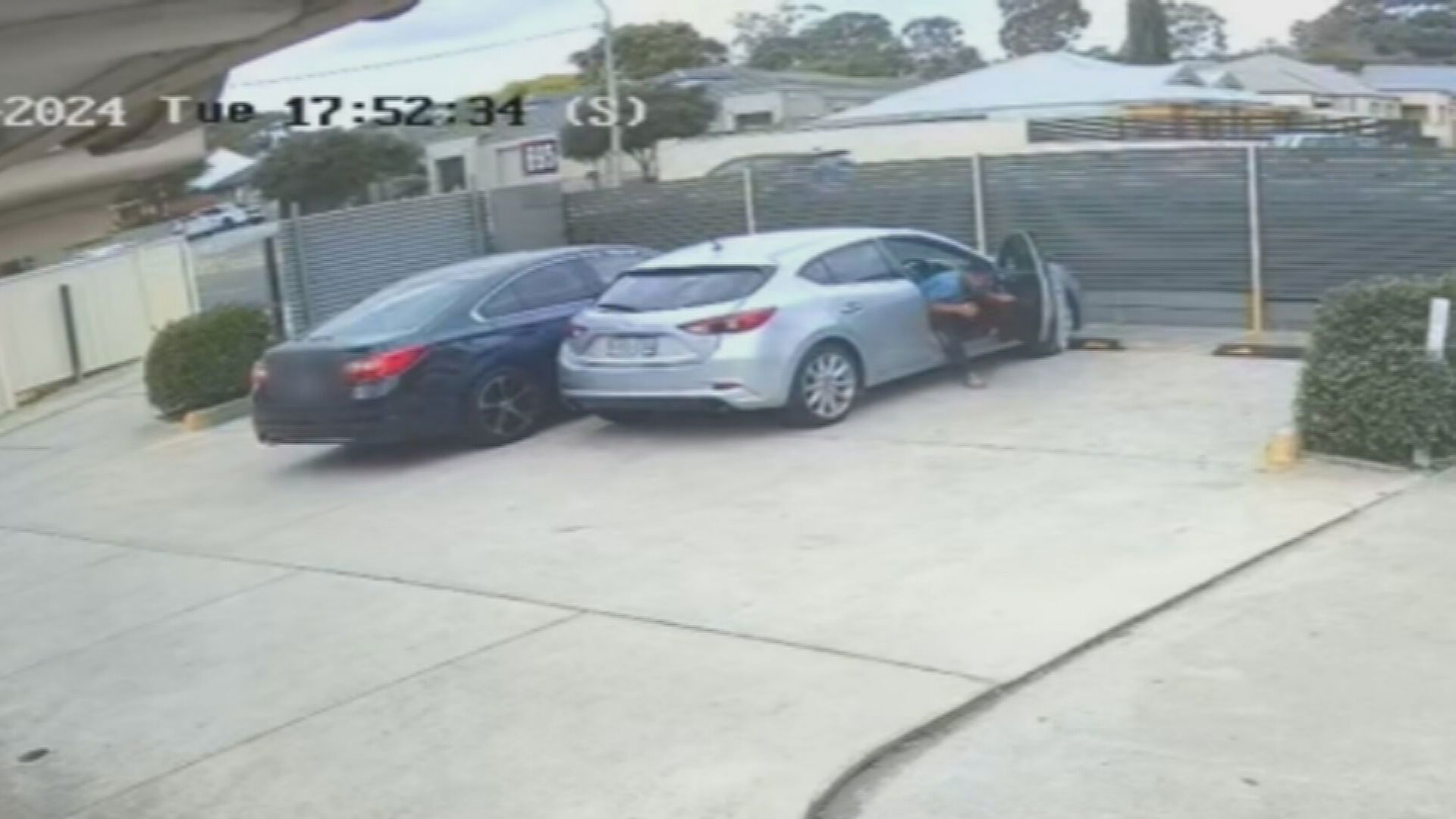 Driver allegedly blows seven times over limit after crashing into parked car