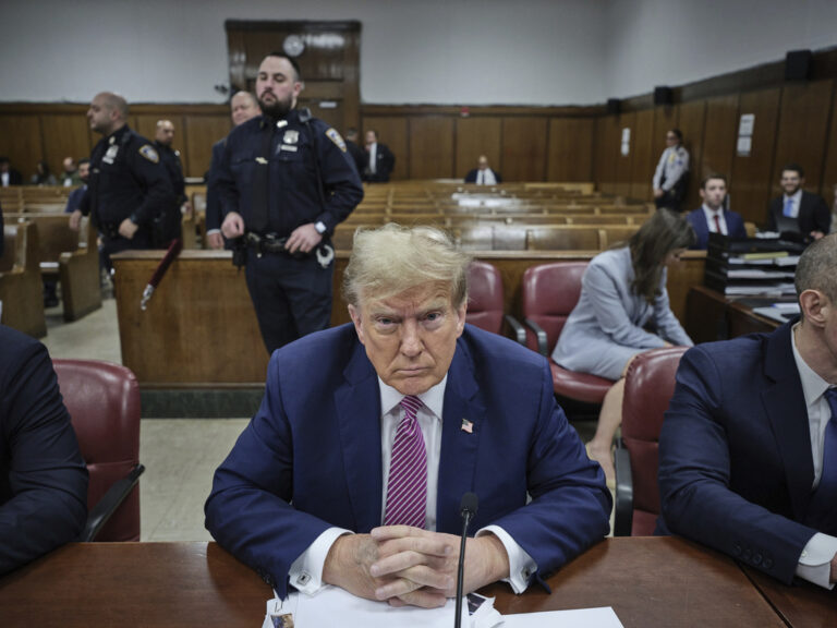 Opening statements set for Trump’s trial as chaos erupts outside ...