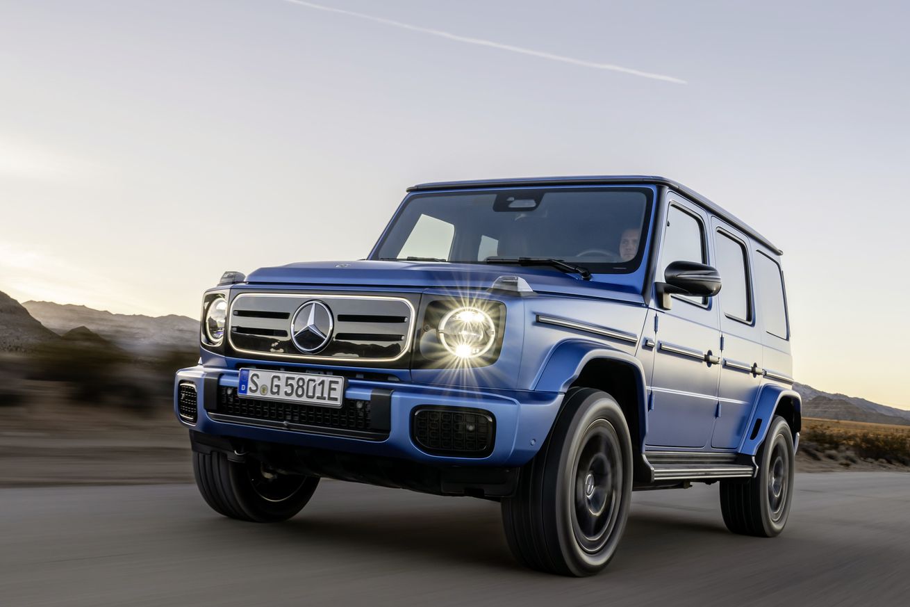 The Mercedes G-Wagen, the ultimate off-road status symbol, goes ...