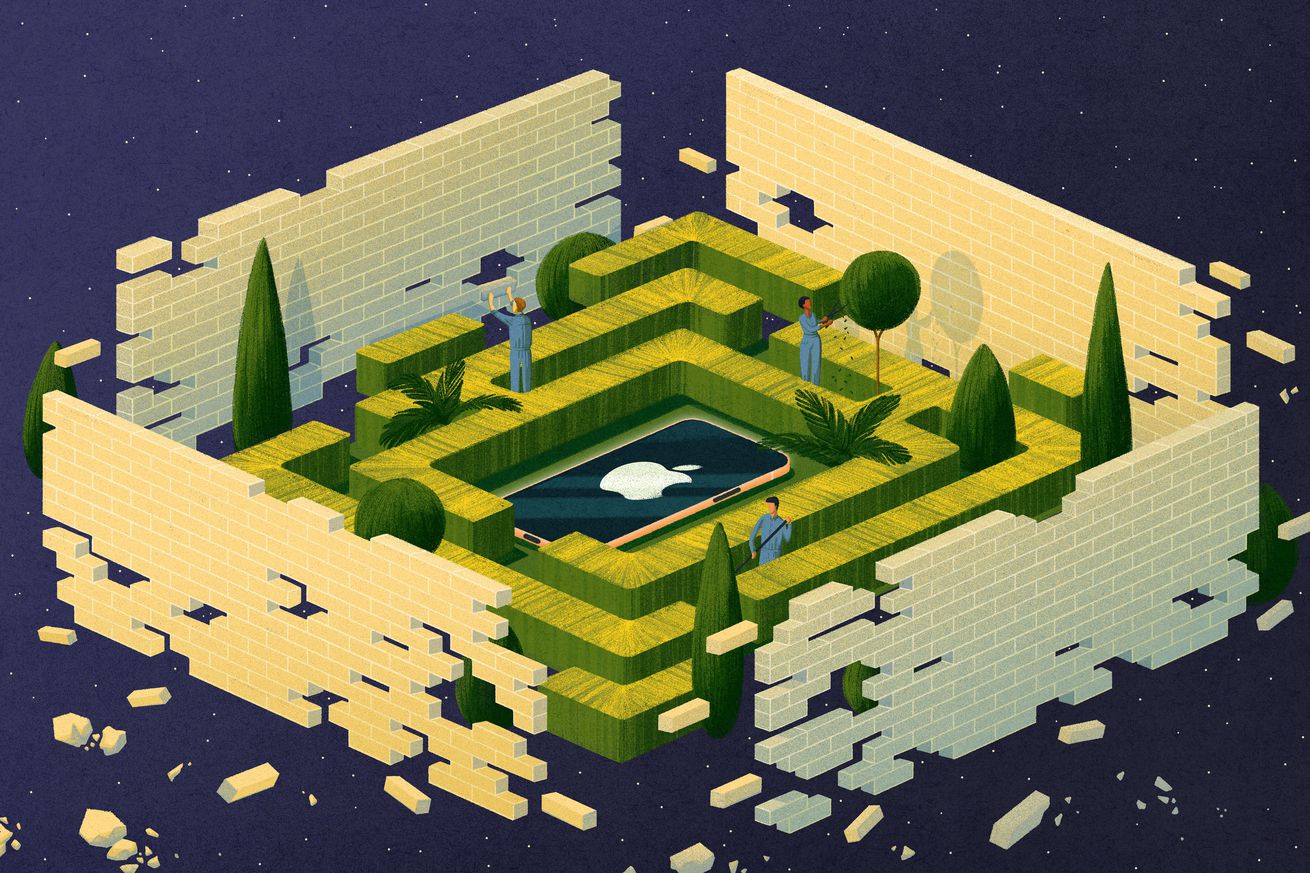 The walls of Apple’s garden are tumbling down