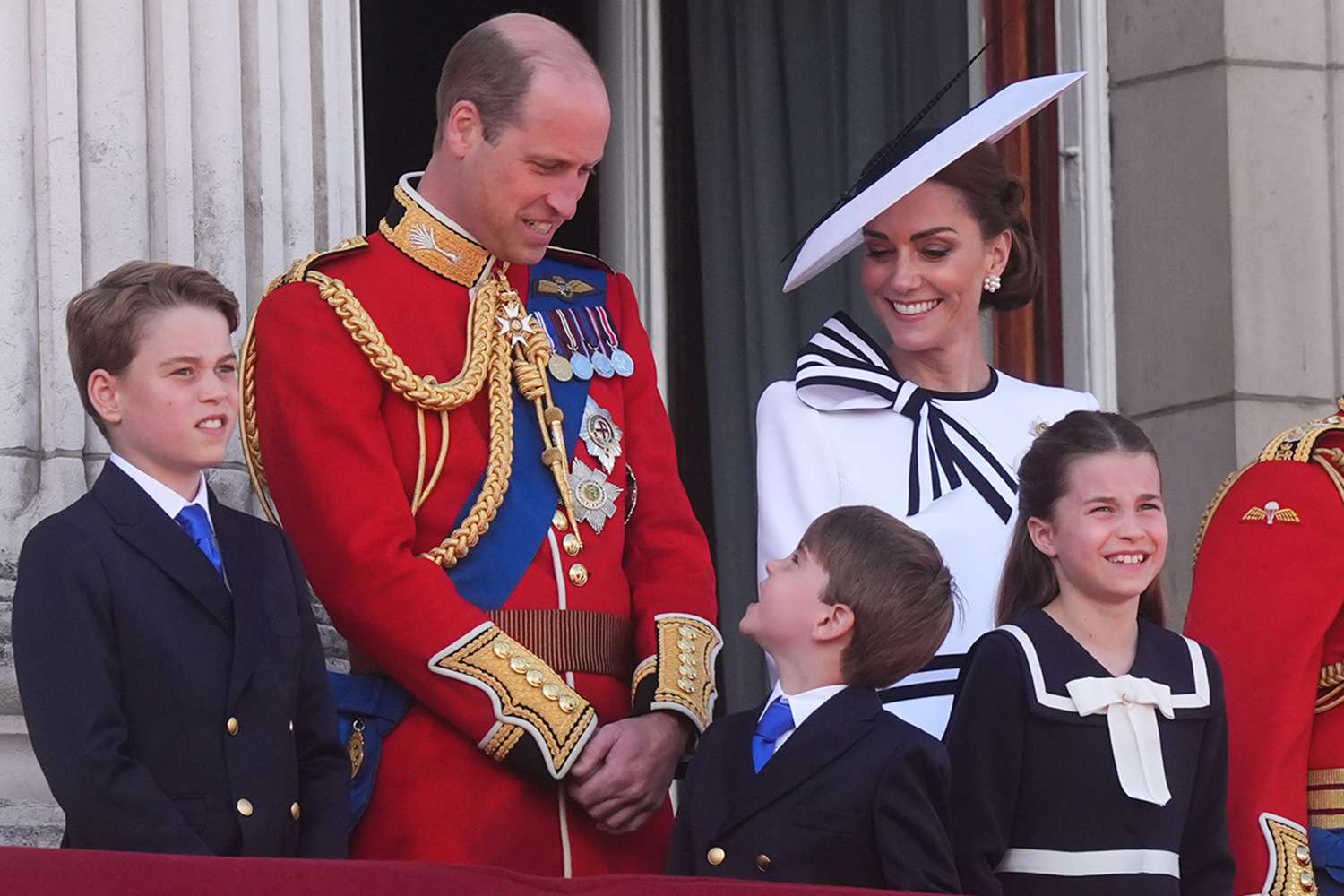 Prince Louis Busts Out Adorable Dance Moves While Watching Parade