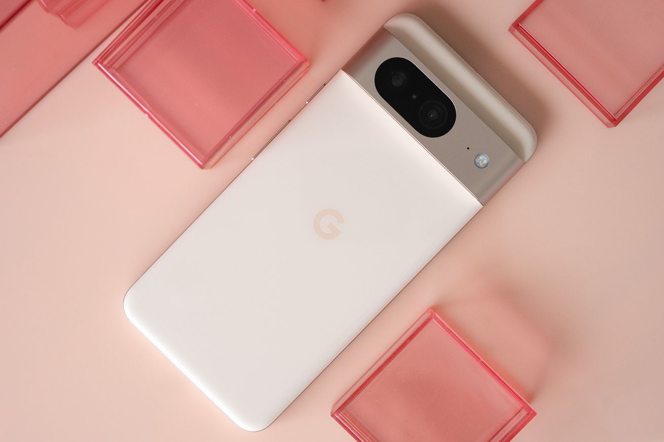 Google extends repair program for Pixel 8 phones plagued by a pink vertical line