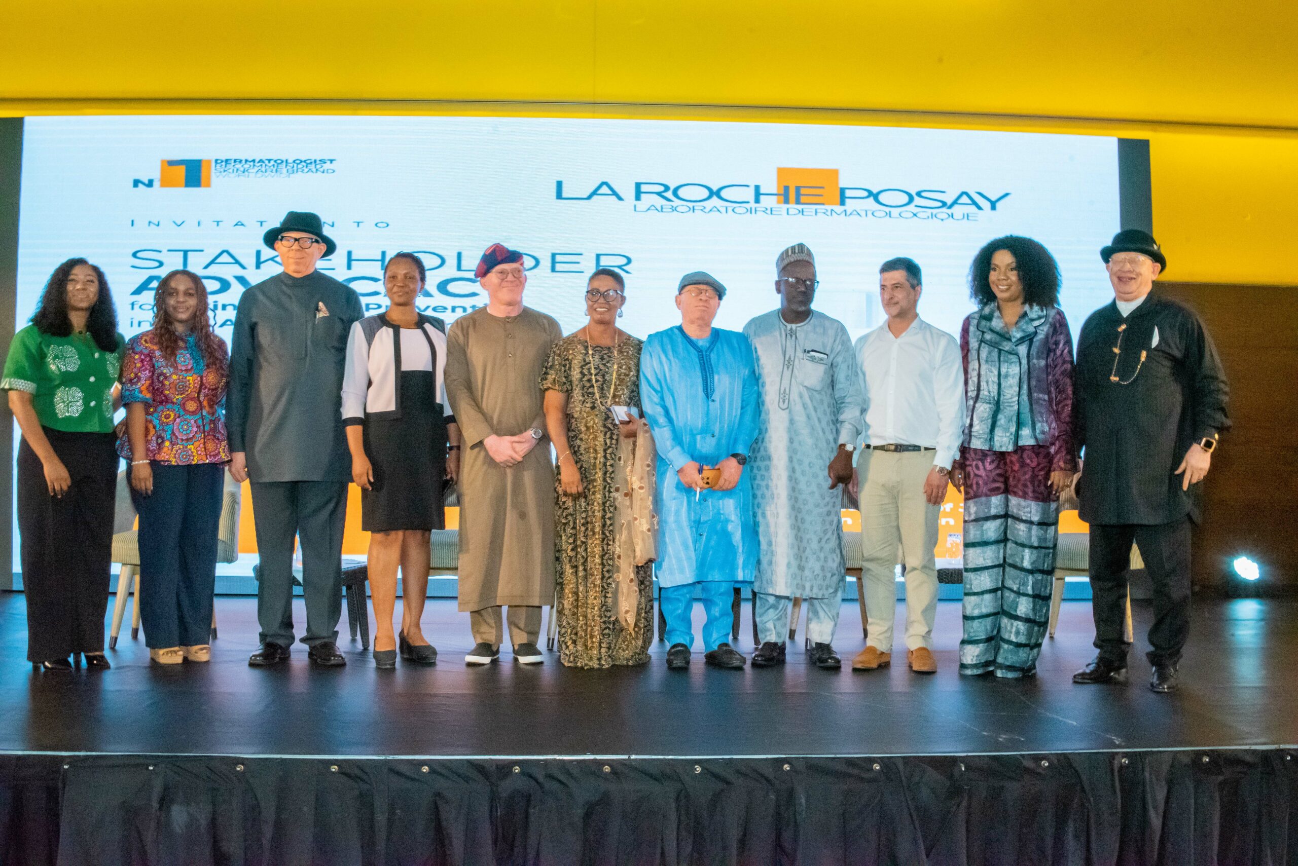 La Roche-Posay Hosts Stakeholder Advocacy Meeting for Skin Cancer Prevention among People With Albinism in Lagos