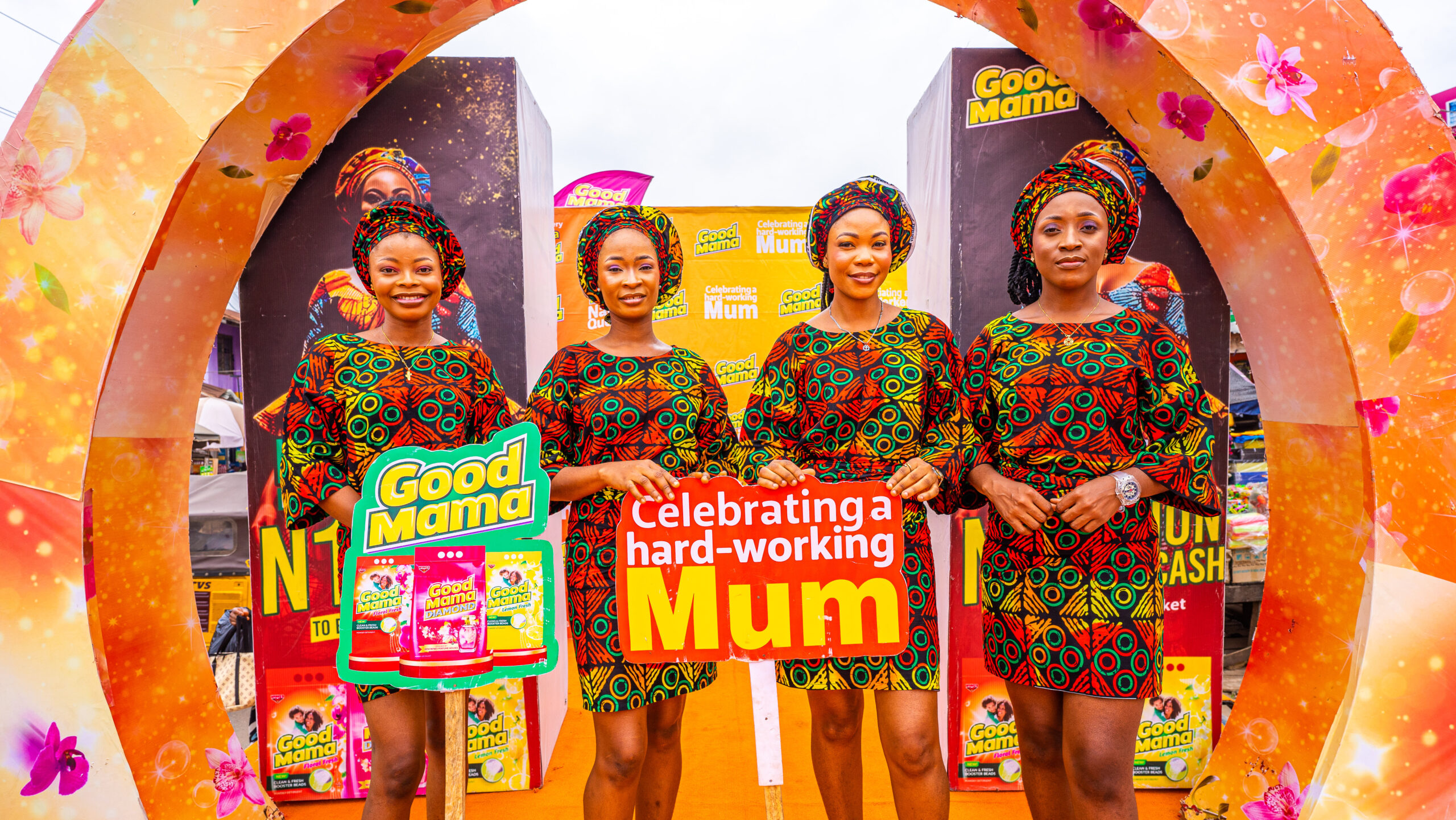 Good Mama Detergent Thrills Nigerians with Open Market Fashion Show