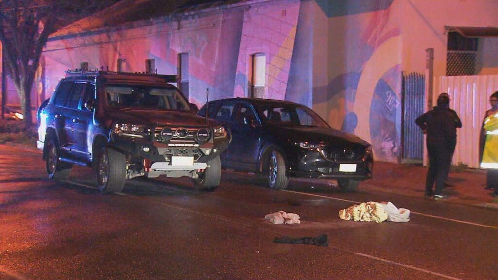 Man fighting for life after being hit by car just metres from his home ...