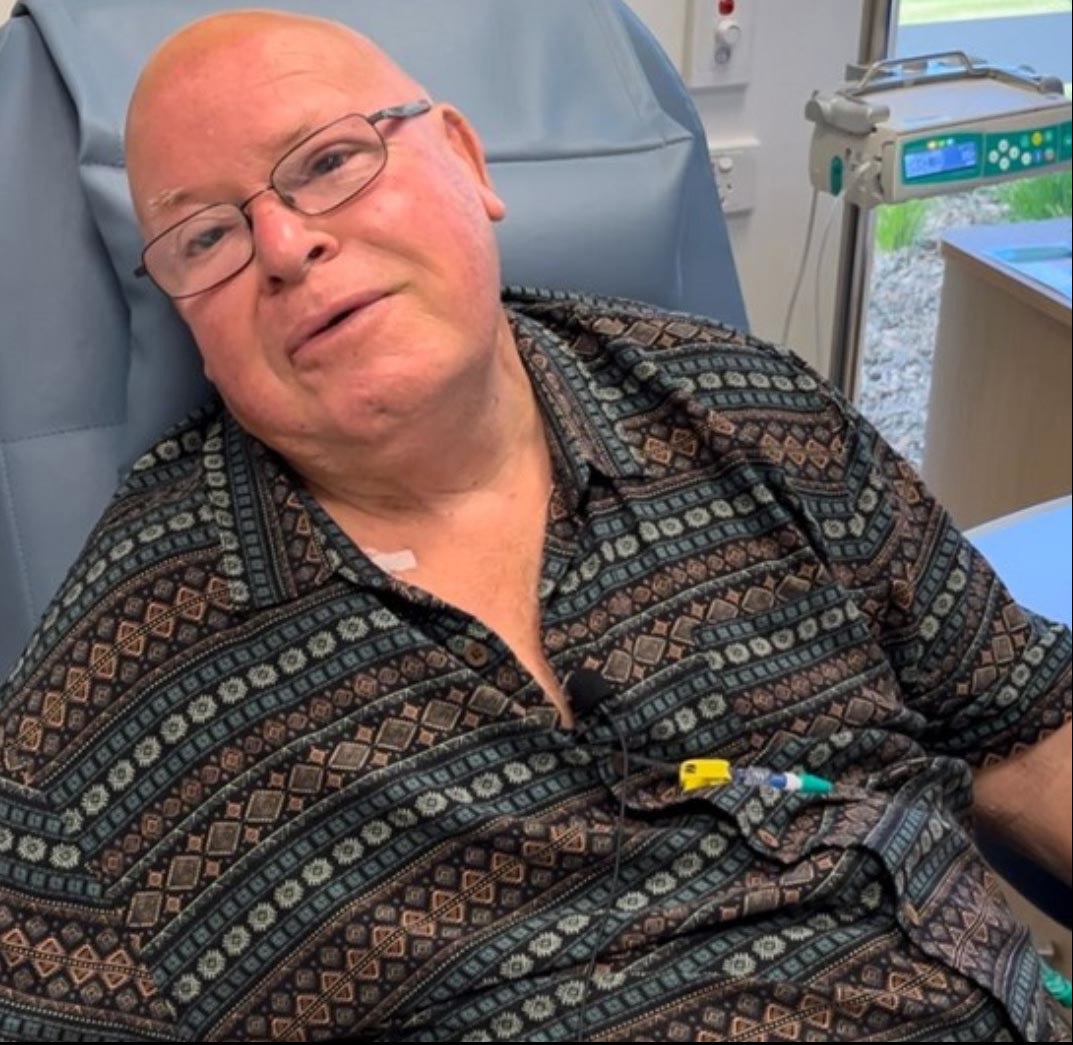 Rodney is one of only a few Aussies with same condition as Celine Dion