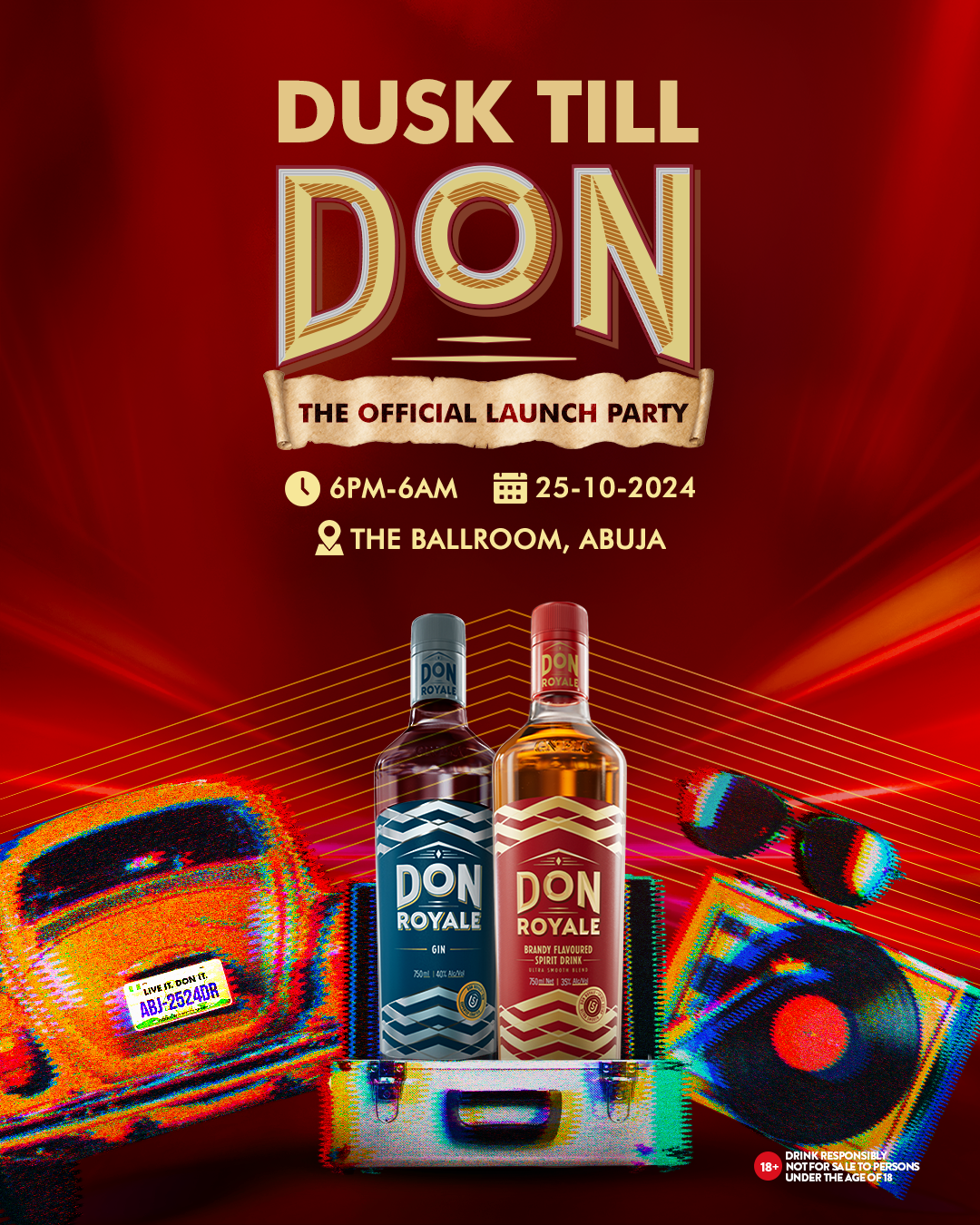 Get Ready for the Dusk Till Don Experience as Don Royale Lights Up Abuja This Friday