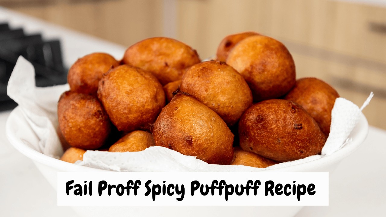 Daniel Ochuko Spicy Puff Puff is Perfect for the Weekend