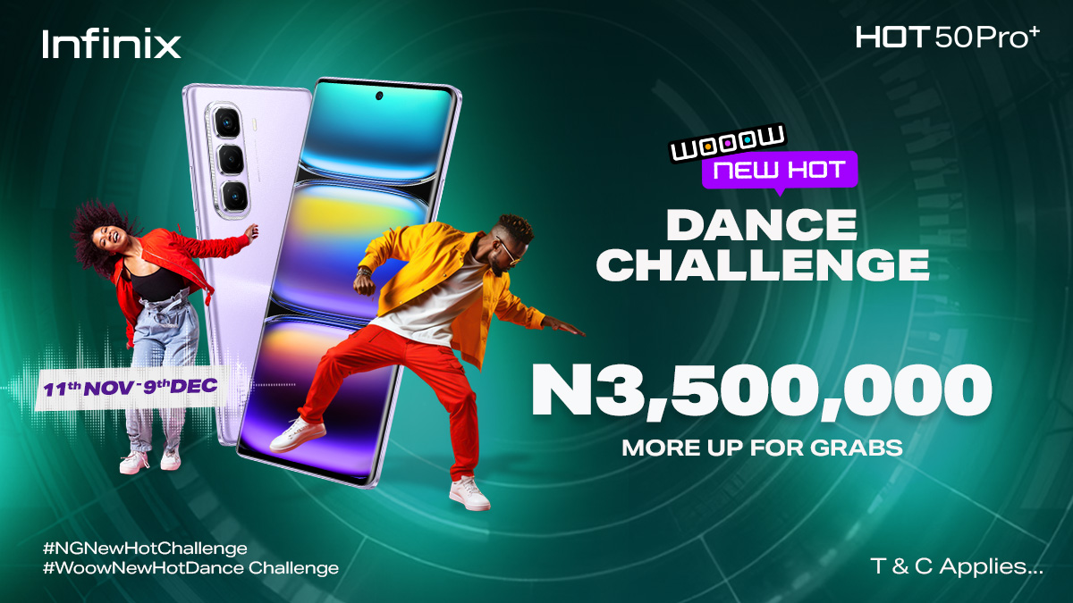 Get Creative, Go Viral: Join Infinix #NGNewHotChallenge for a Chance to Win Cash