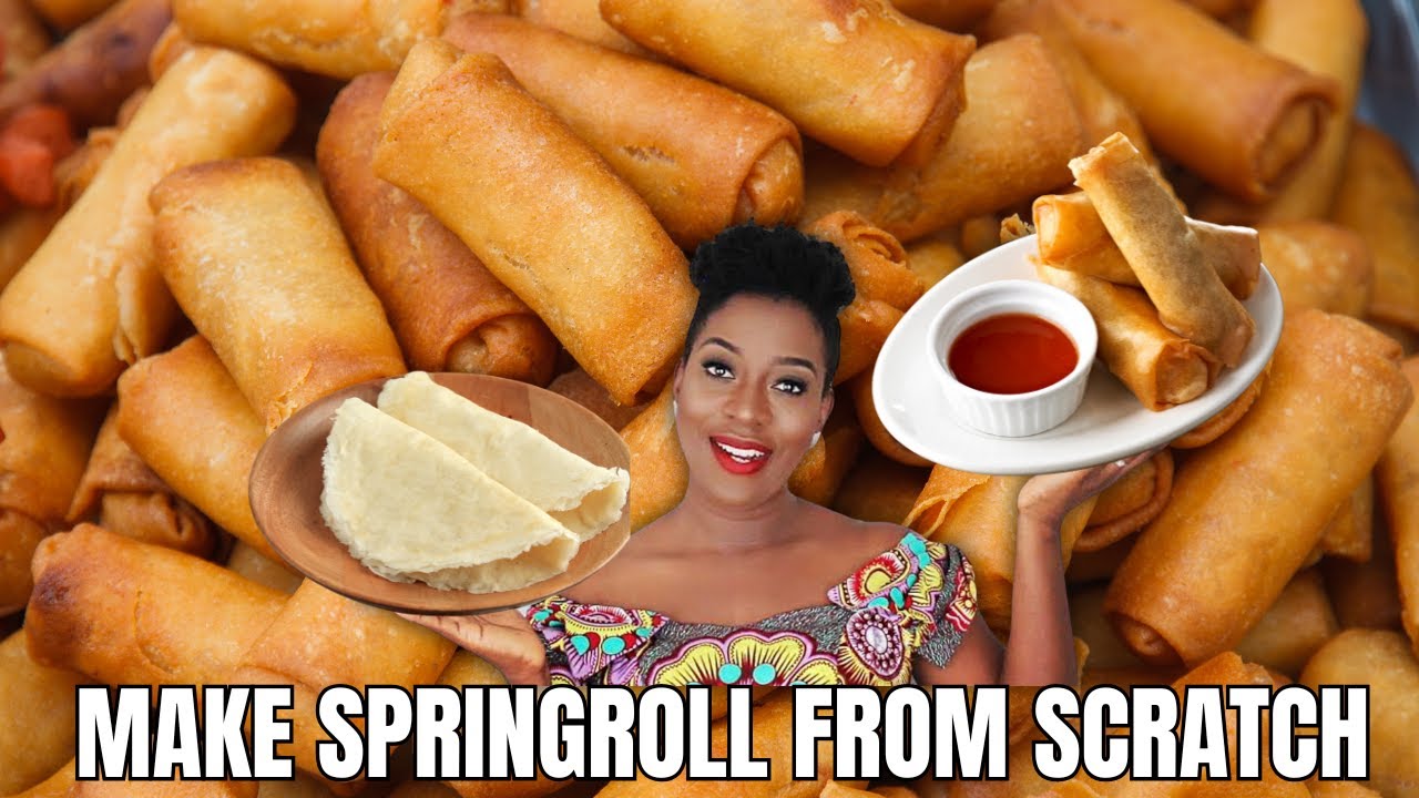 DIY Samosa & Spring Rolls Wrappers? Sisi Yemmie Makes it Simple!