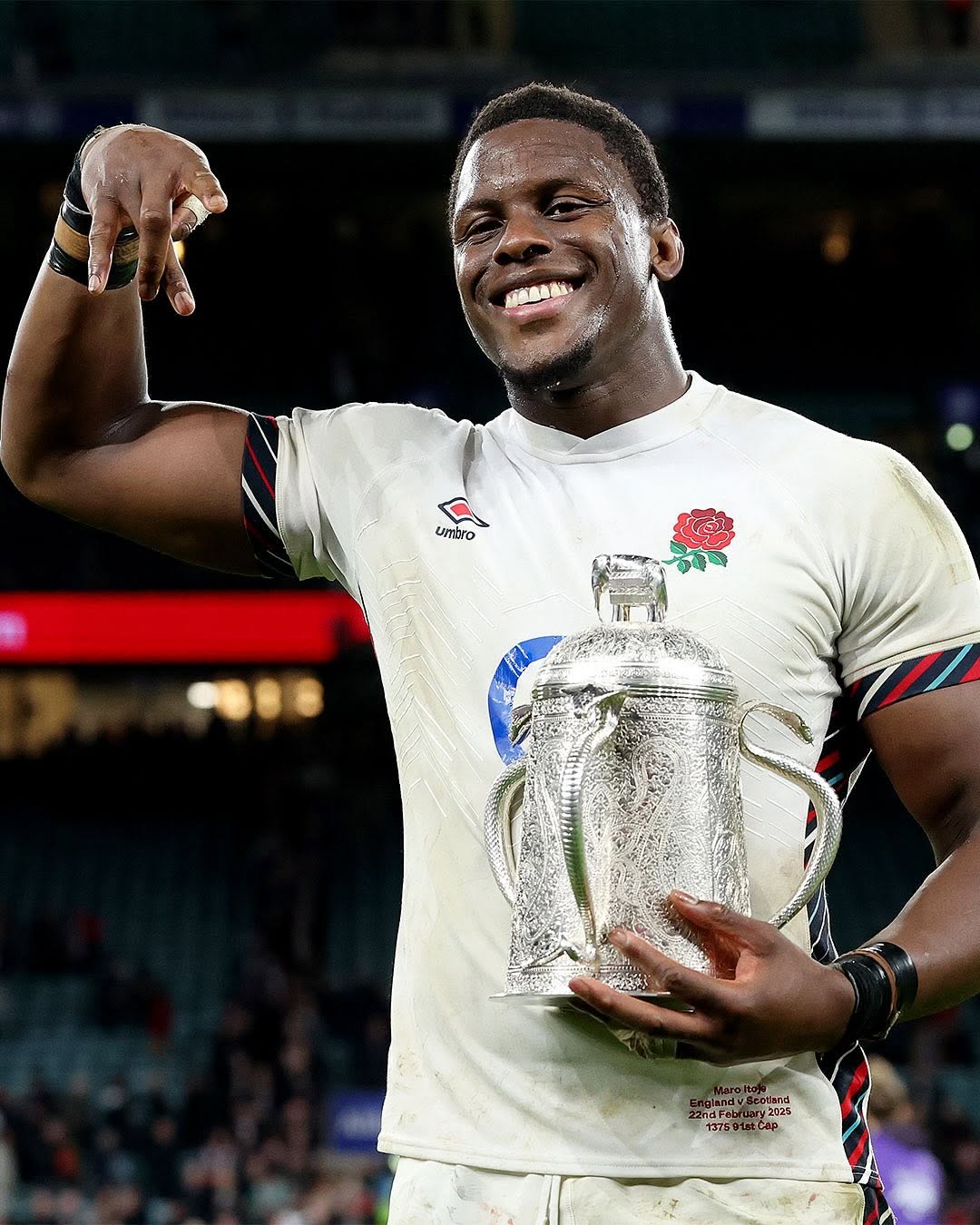 Meet Maro Itoje, the Nigerian-British Star Leading England’s Rugby Team