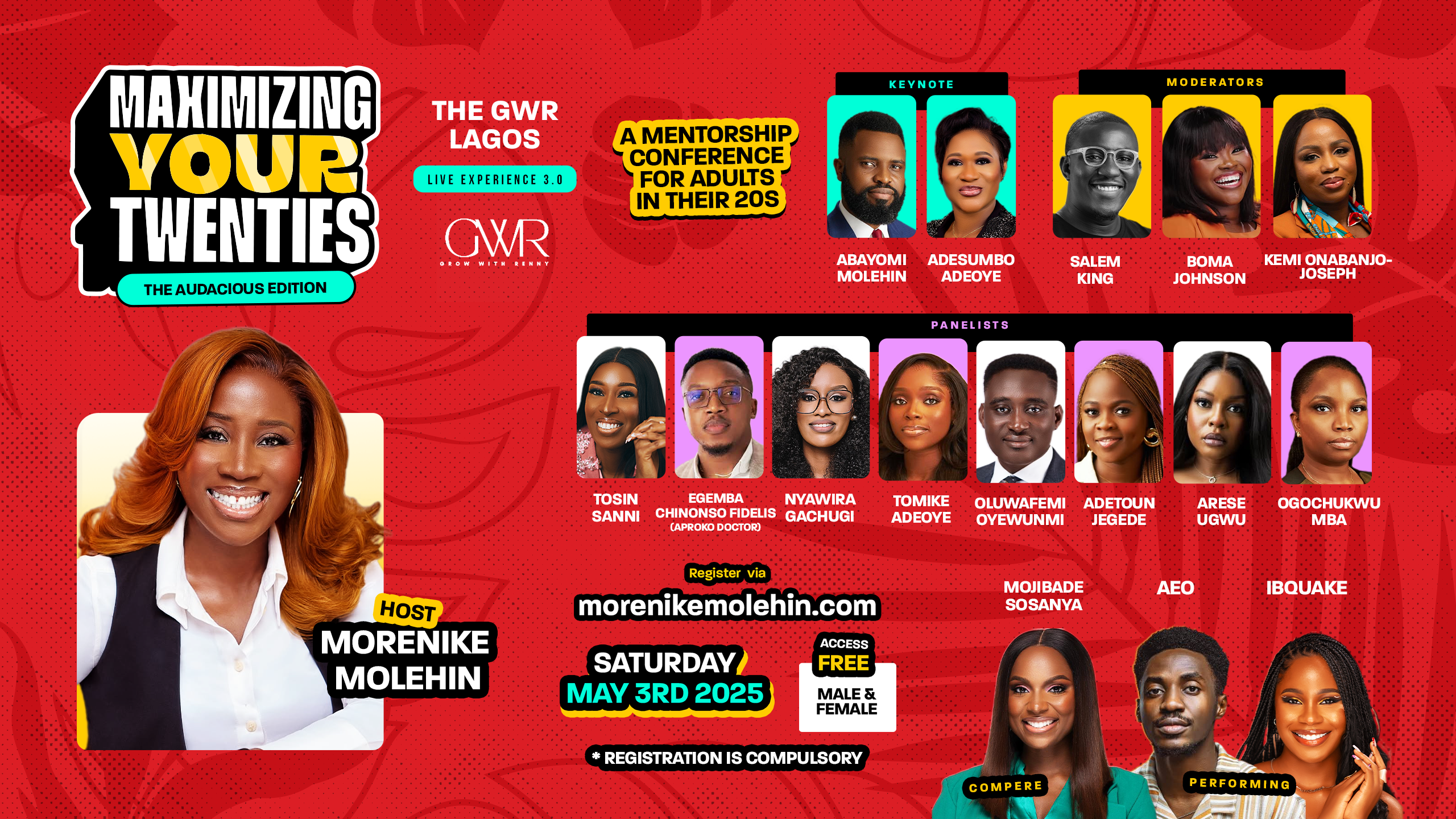 Grow with Renny Returns with “The Audacious Edition” – A Live Experience for the Bold and Unstoppable