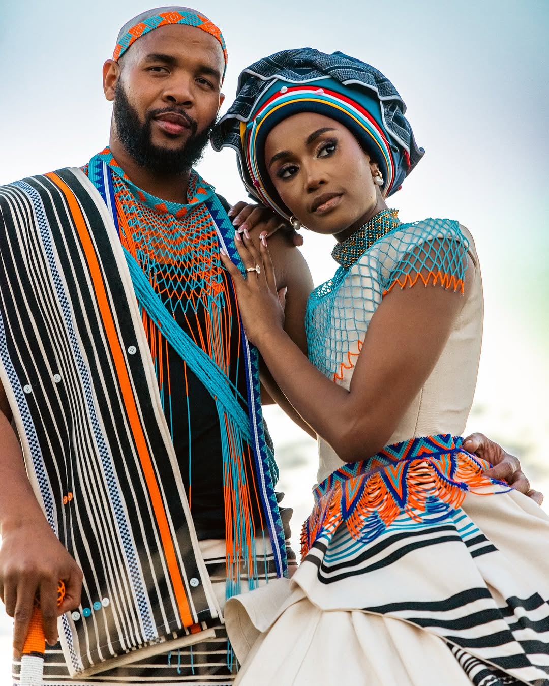 Zozibini Tunzi & Luthando Bolowana Celebrate Love in a Beautiful Traditional Wedding | See Photos