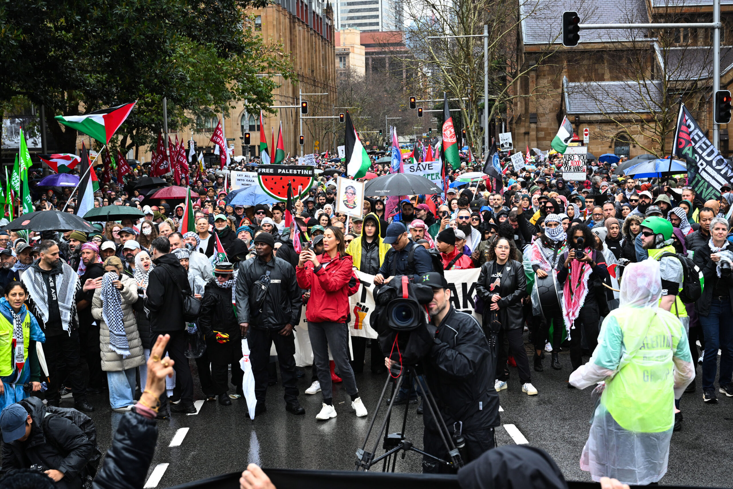 Pro-Palestine protesters barred from Melbourne bridge